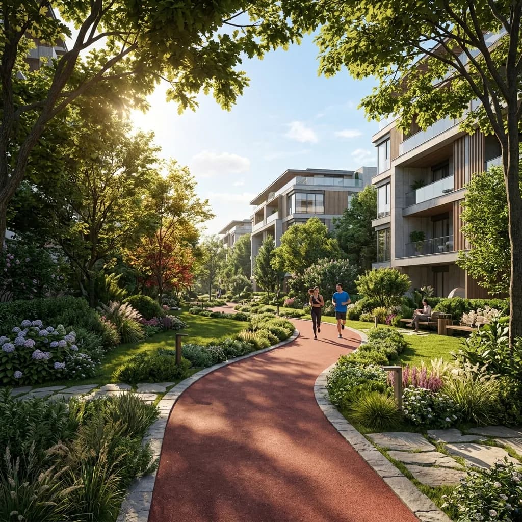 Jogging Track & Greenery